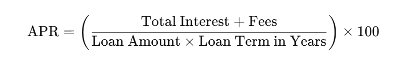 Annual Percentage Rate